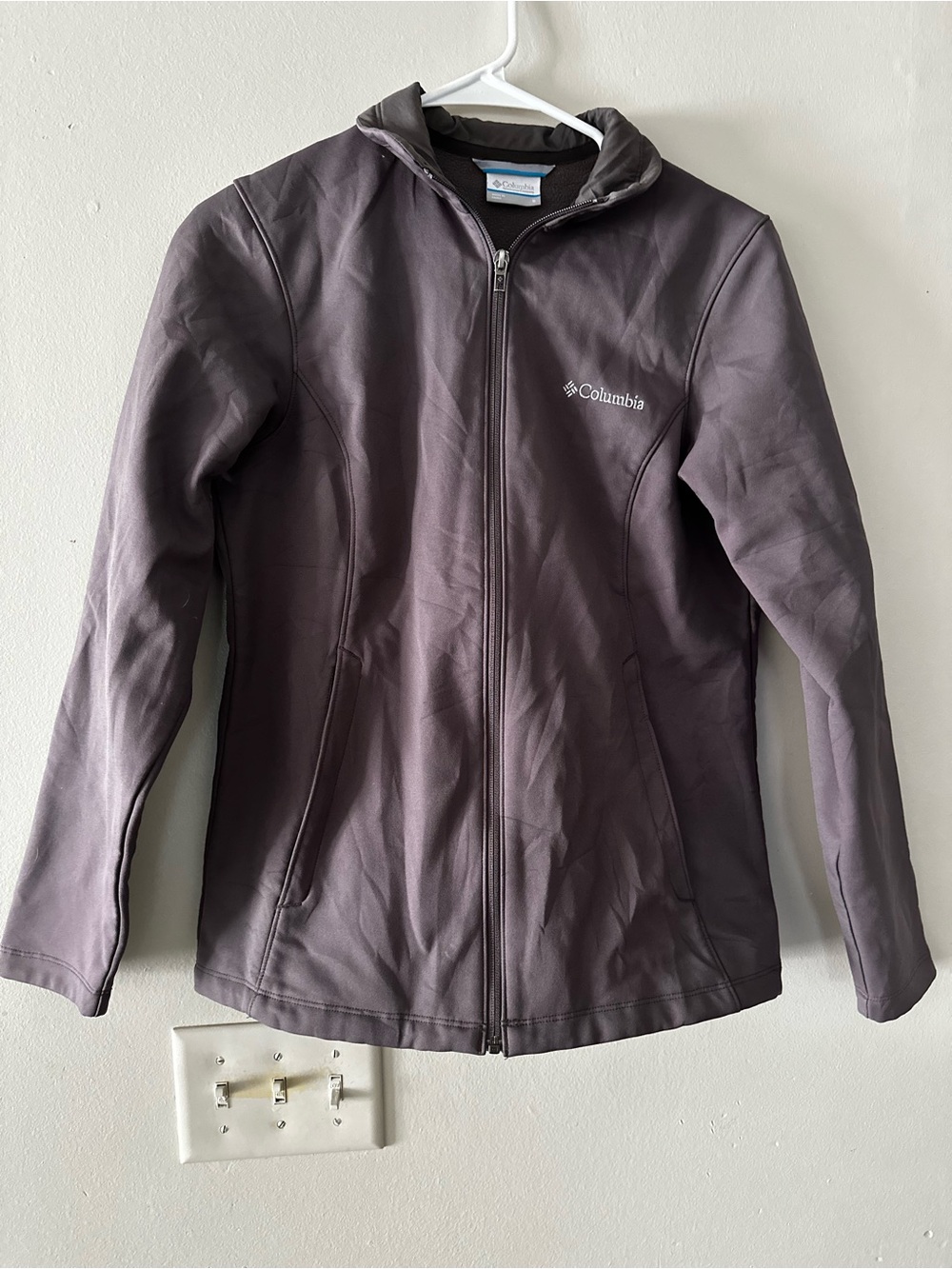 Columbia Women's Softshell Jacket - Plum Gray